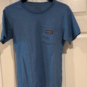 Patagonia  Slate Blue Pocket Tee